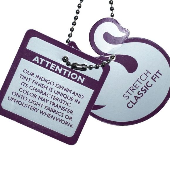 Gloria Vanderbilt Amanda Stretch Classic Fit Jeans - Size 12 - Dark Wash  NWT - Picture 5 of 9